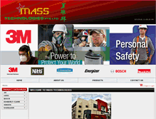 Tablet Screenshot of masstech.com.sg